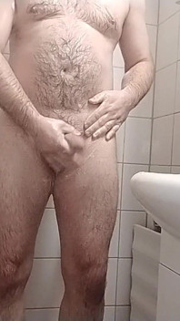 I Shave My Cock and Balls and Shower After That.