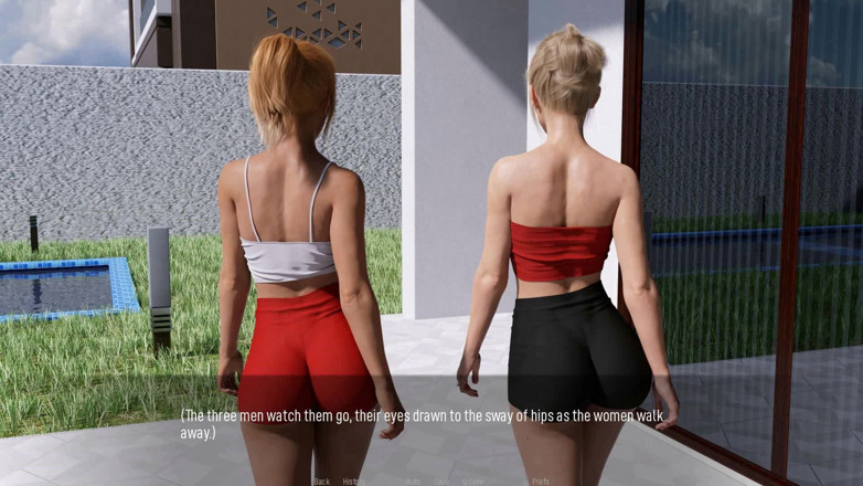Dirty GamesXxX: 공유 욕망 : 수영장에서 스와핑과 긍정적 인 에너지 - 에피소드 9