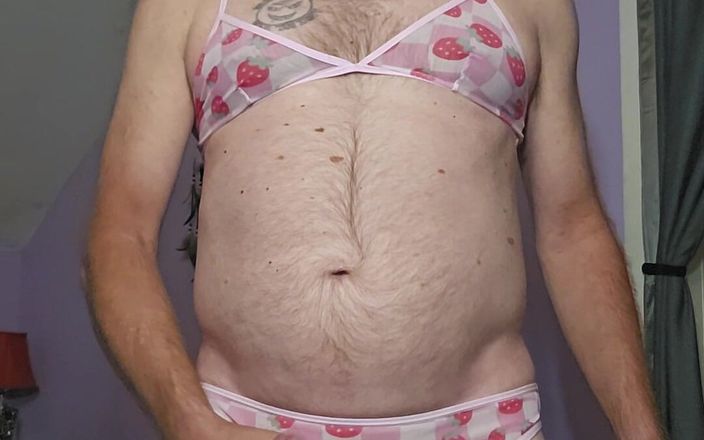 Fantasies in Lingerie: Удивительный камшот ношения моего лифчика и набор трусиков