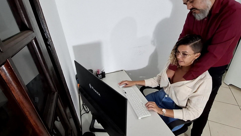 Gabi SweetCouplesStories: Harassment on the First Day of Work.