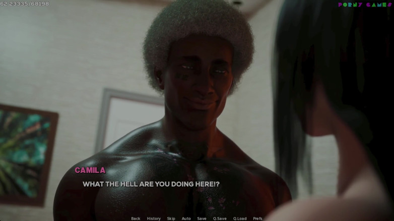 Porny Games: Shadows of Desire door Shamandev - manlief en vriendje in hetzelfde...