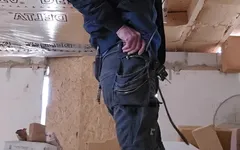 Construction Site Fuck with My Dildo