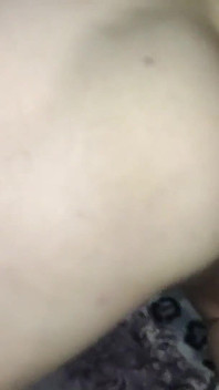 Blowjob sex in doggy style, hairy pussy drenched in cum