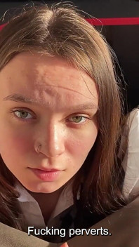 Stepdaughter Prevents Stepfather Play a Computer Game. but She Sucks Dick Well with a Swallow Part 1