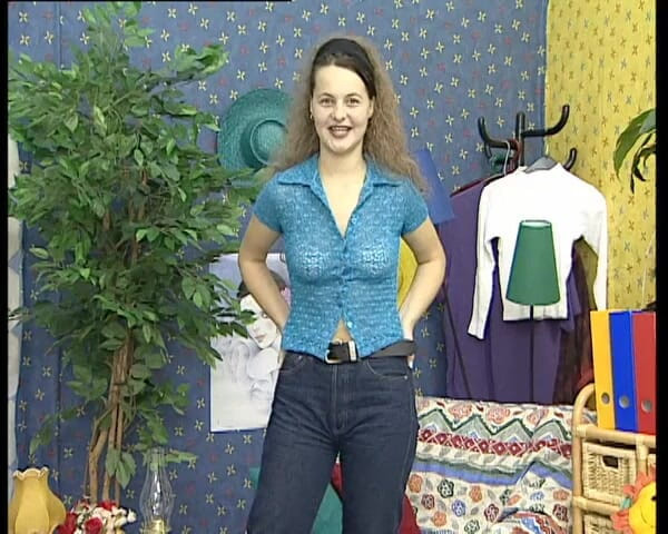 YOUR FIRST PORN: Katrin reist strumpfhosen - katrin taytları yırtıyor yumuşak klip