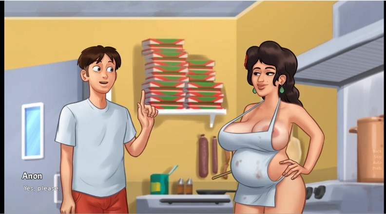 XXX Games Bunk: Summertime saga gameplay maria trio e viene incinta