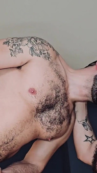 Two Boys Playing with Their Dicks