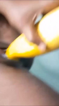 Miss Pure Cucumber Pissing Masturbation