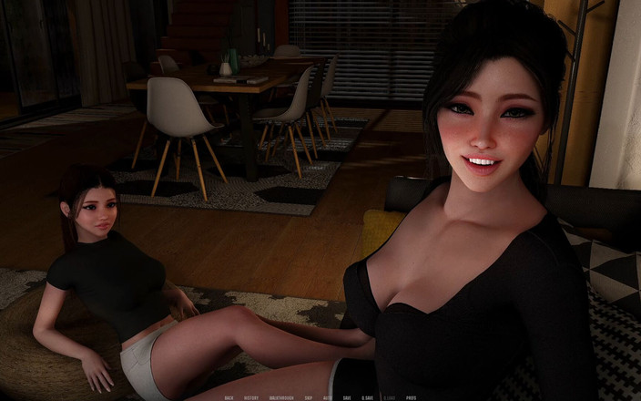 Naughty gameplays: Desirium 02 - Gets a Boner Watching Horny GF Playing with His...