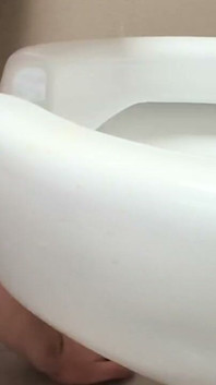 Licking Public Toilet, with Pee of Stranger, Male or Female