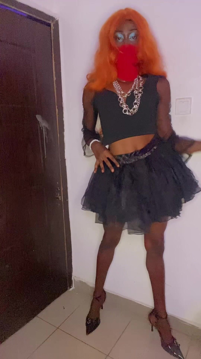 Cilia Hung: Long Black Cock Under the Little Black Dress