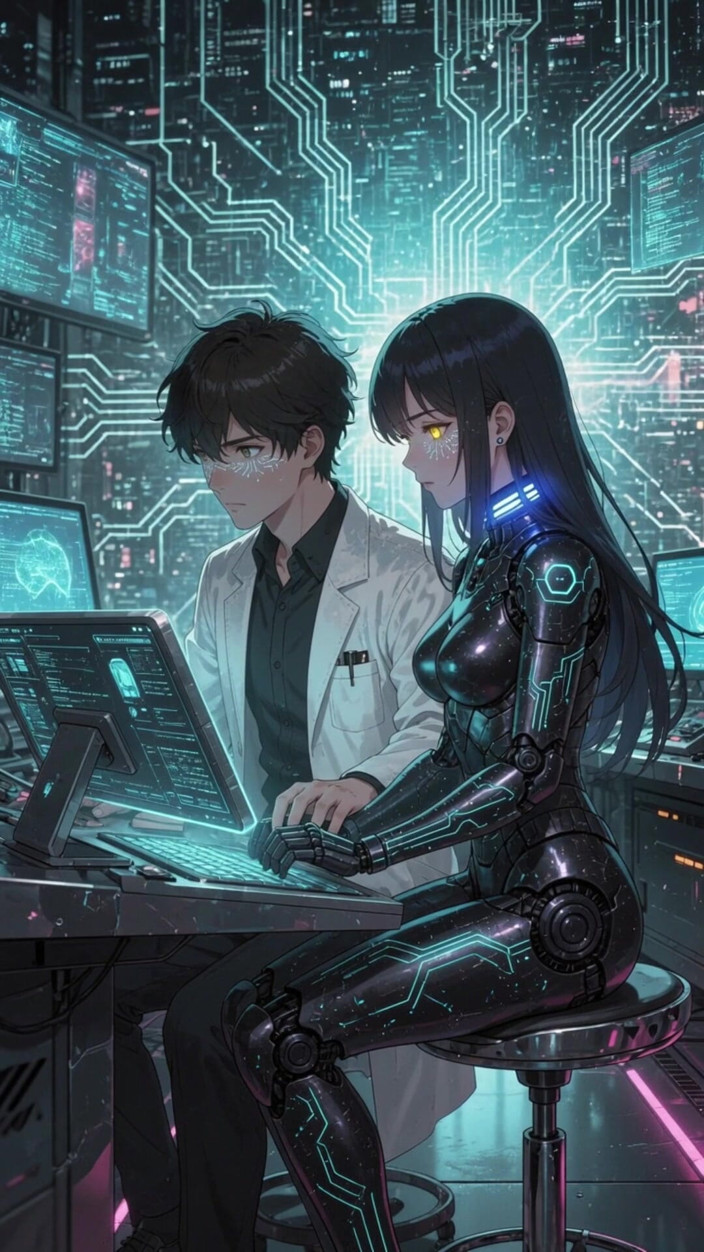 Sdanimacionescol: Le robot le plus sexy veut sentir une bite humaine...