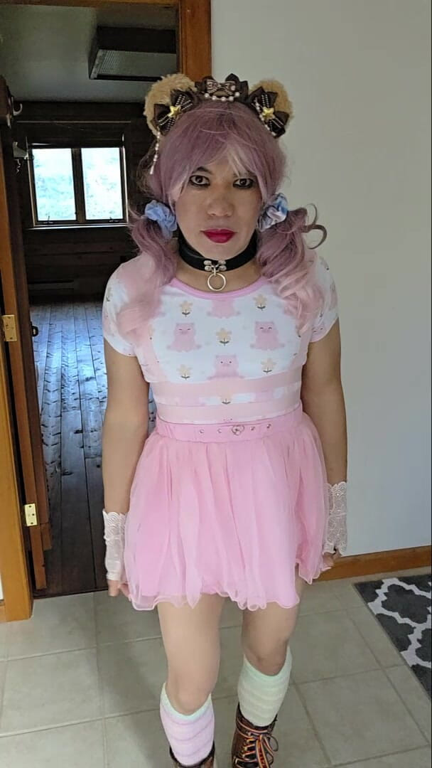 JessicaLynn15: Mały Tranny Showoff