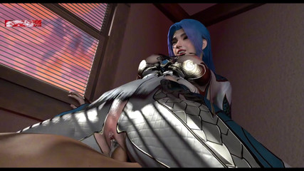 X Hentai: Belle déesse neuronale sous forme de thicc - animation 3D, hentai