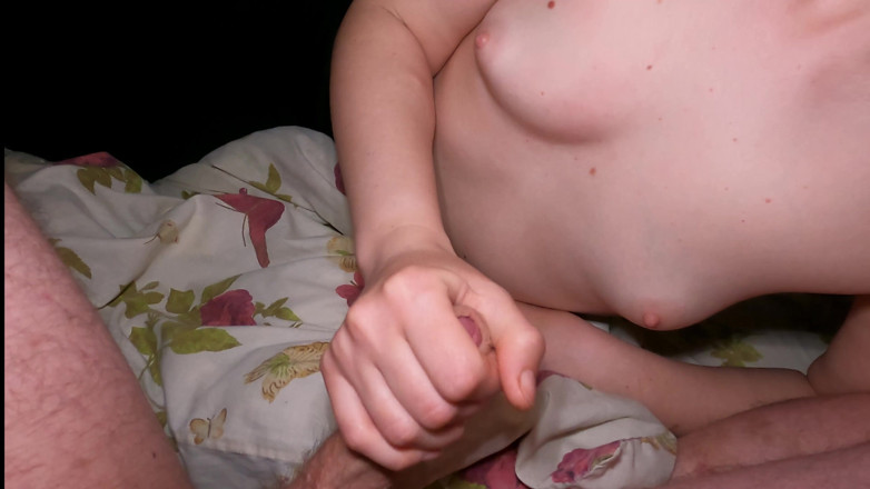 Love_Adventures: Stepsister Agreed to a Quick Handjob!