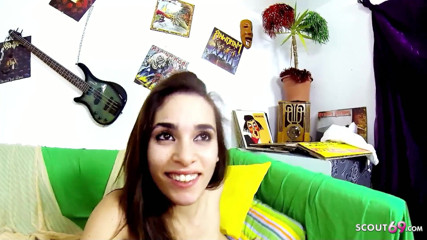Full porn collection: Horny skinny teen Silvia Griso fucks her boyfriend and films...
