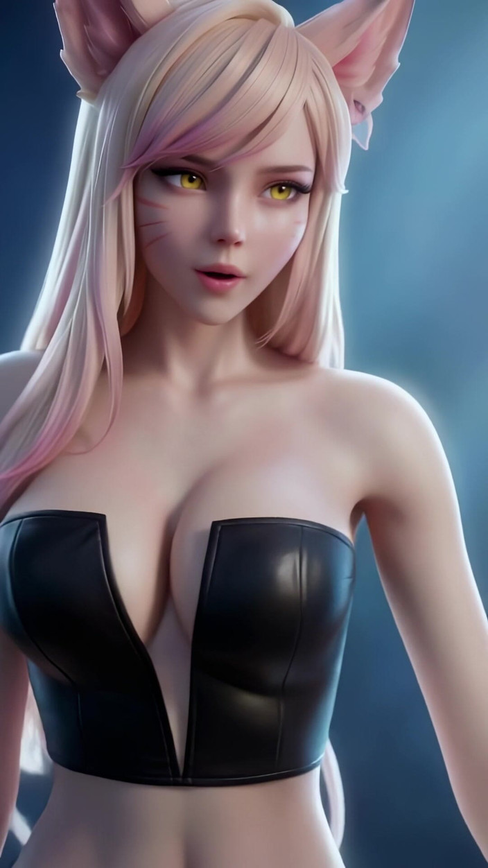 3D-Hentai Games: Ahri's Sexy Dance (the Black Eyed Peas - Boom Boom Pow)