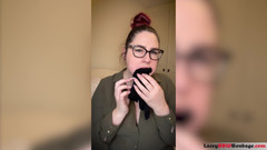 Lacey BBW Bondage: Lacey - verschiedene selbst würgen