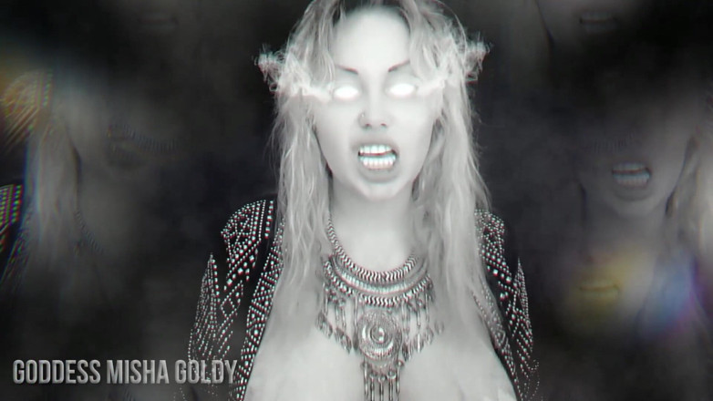 Goddess Misha Goldy: Całkowicie spuszczę twoją witalność! Spust i nakarm mnie!