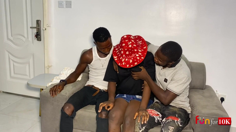 Funfor10k straight videos only: Bro Invited His Bitch Over for Us to Have a...