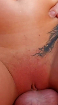 Yillie Fresh blonde with big tits fucks and gives a deep blowjob to Terry Reid