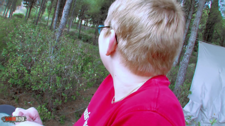 MMM100: Ugly bitch fucked and sodomized in the wood !