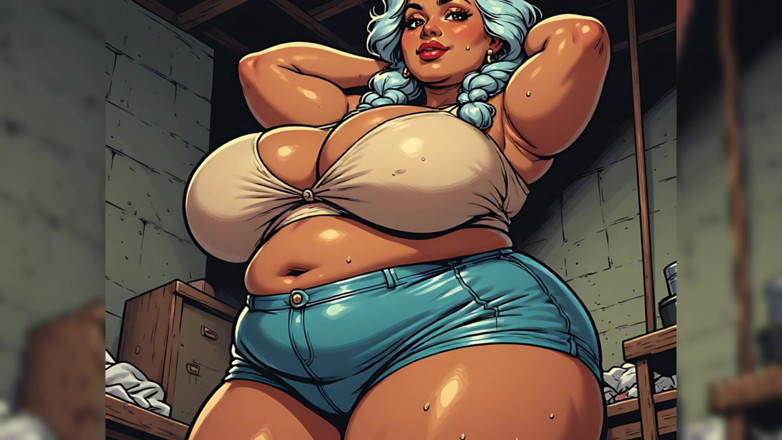 AI Porn: GRUBA Grubaska Laska Art