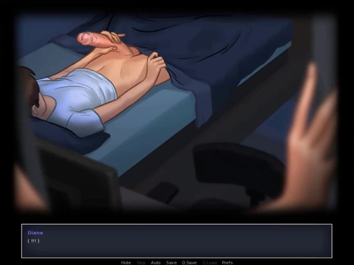 Cartoon Play: Summertime saga part 57 - uncontrollable desire fuck stepaunt
