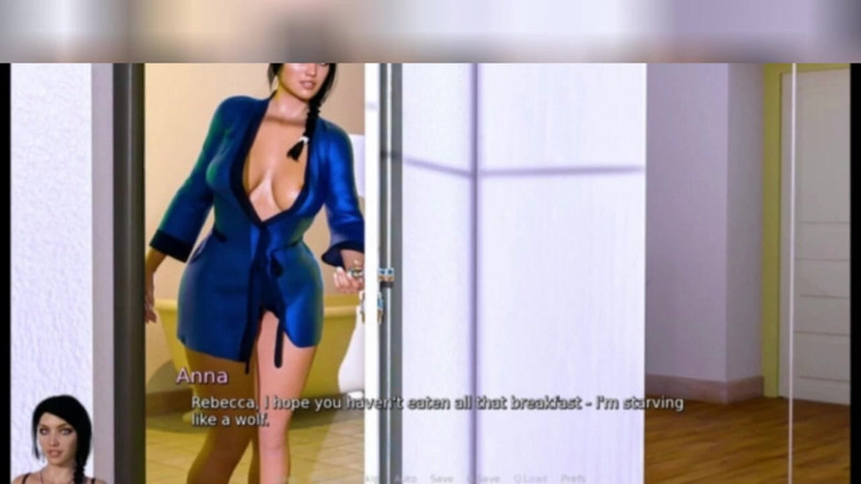 3DXXXTEEN2 Cartoon: Anna rozpoczyna nowe życie w nowym mieście. Porno 3D, seks animowany