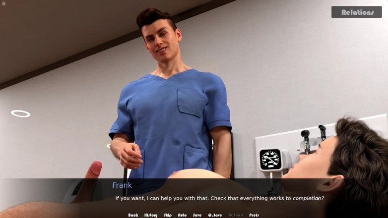 Future man: Gay Doctor Frank Giving Handjob to 18 Plus Boy Oliver While...