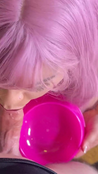 แองเจิล SSBBW เป็นหี BDSM เลวมากที่กลืนน้ำล้างควย