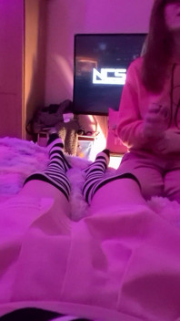 Princesskitti3 Giving Complete Deepthroat to Another Trans with Big Balls and Swallowing Her Huge Load