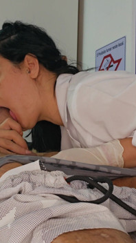 Unexpected Erection in Front of the Nurse