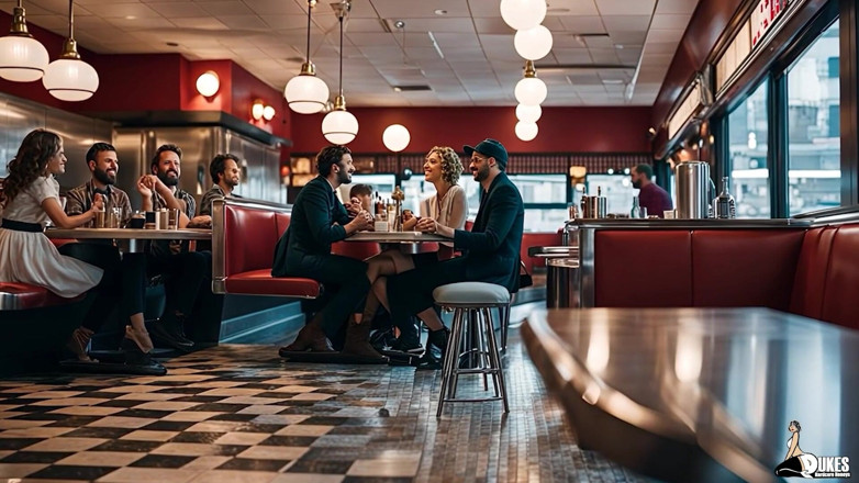 Dukes Hardcore Honeys: Curvy Waitress Sucks off the Boss for a Raise