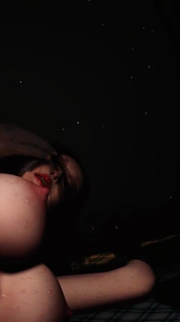 3D Busty Asian Slut Naked Her Huge Natural Tits and Got Fucked