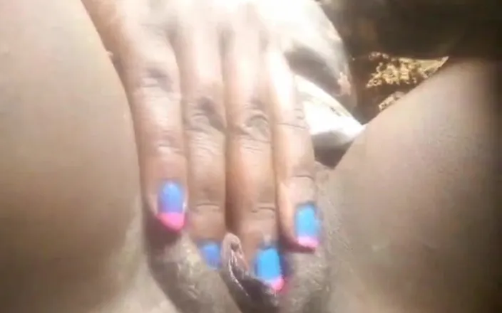 Me and my new slut: Horny Bitch Pissing Outside Fingering Masturbating