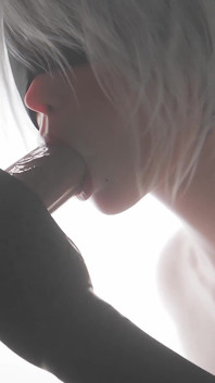 2b nier automata - lolipop amcık ovma ve büyük yarak boşalması - rule34 3d animasyon