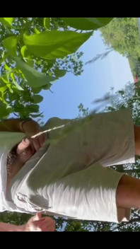 Pissing at the Lake