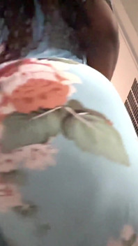Quicky with a Thick Black Booty in Sundress