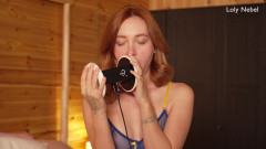 Loly Nebel Studio: Asmr sexy, léchage d’oreilles et pipe