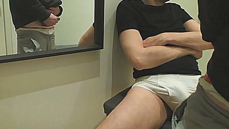 AmateurBoysPissing: Amateur Boy Pees a Few Drops on His Flatmate's White...