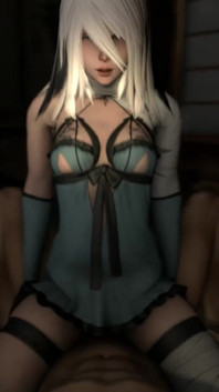 A2 Rides Cowgirl Nier Automata Parody