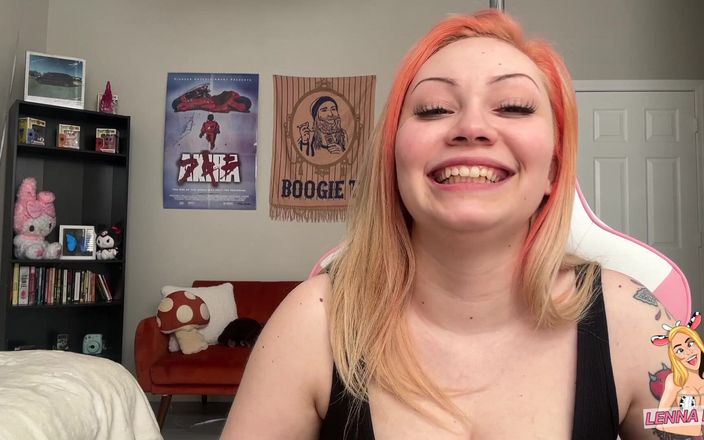 Lenna Lux: Gulping &amp;belching