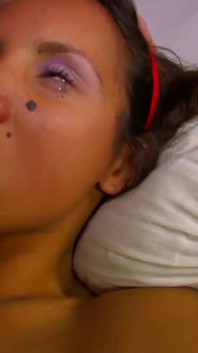 Brunette slut with big tits gives Terry Reid anal sex and a deep blowjob