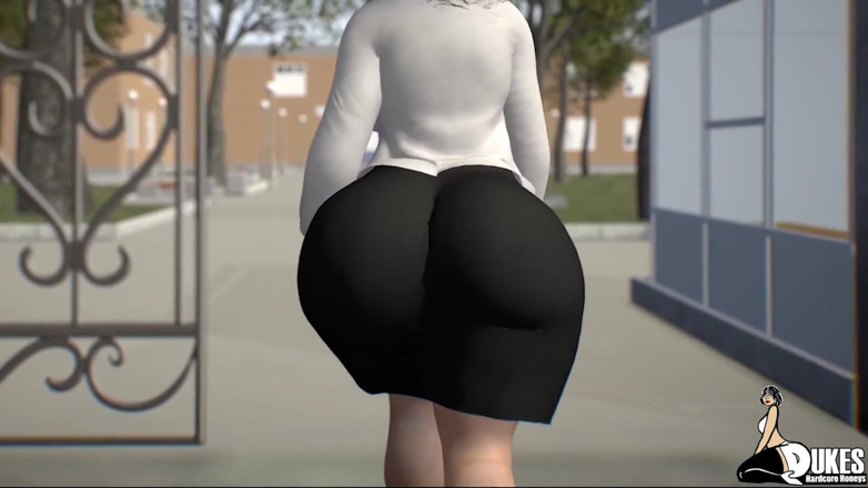 Dukes Hardcore Honeys: คุณครูยิวตูดใหญ่โดนควยดำยักษ์กระแทกแตก