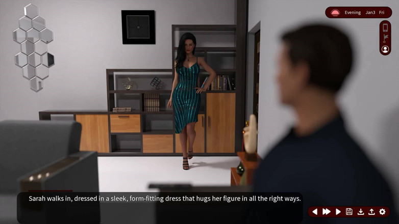 Dirty GamesXxX: Whispers of Desire: Husband Watches His Wife Dance with Their...