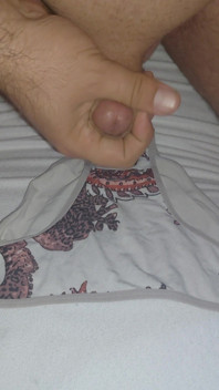 I Ejaculate Into the Panties My Wife Is Going to Wear While She Is in the Bathroom.