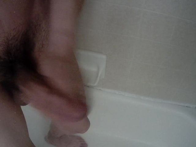 Spotting on Young 18 Boy Cum in Shower (Z twink)