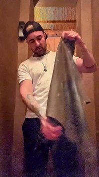 From Soft to Hard: Watch My Dick Grow on My New Break at Work in the Public Restrooms