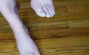 Deanna Deadly: Worship My Pedicured Light Blue Toes and Feet